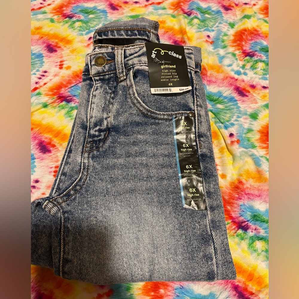 Art Class girls size 6x jeans - Picture 2 of 3